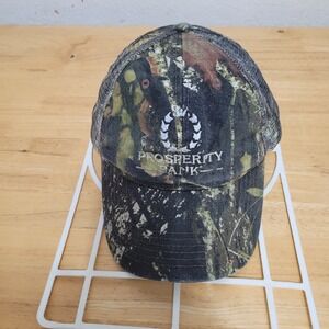 Kati Sportcap Prosperity Bank Camo Trucker Hat Mens Adjustable Snapback Mesh Cap